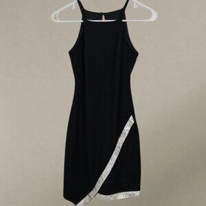 BCX XS Dress Black Sleeveless Fitted Bodycon